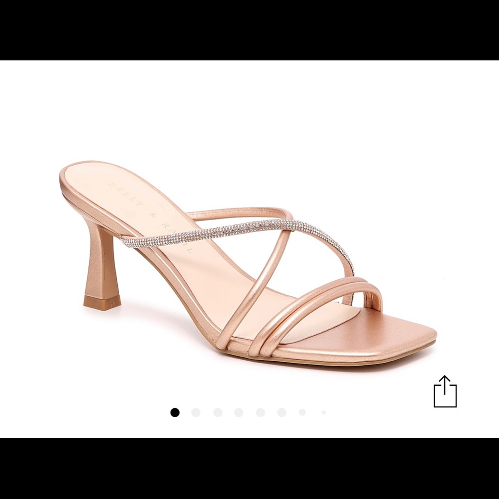 Womens, Size 9, rose gold, worn once, DSW Kelly & Katie